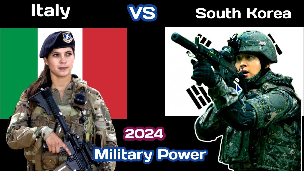 Italy Vs South Korea Power Comaprsion 2024 | South Korea Vs Italy Global power 2024