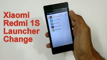 Xiaomi Redmi 1S launcher change
