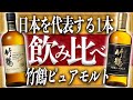 【ウイスキー】日本人なら一度は飲みたい『竹鶴ピュアモルト』を今さらですが、新旧飲み比べ!!