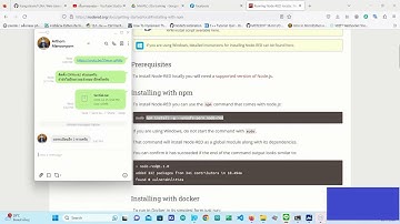 การติดตั้ง Node red ลงในคอม