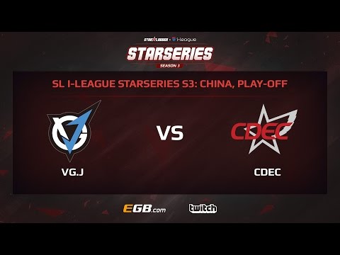 VG.J vs CDEC Gaming, Game 2, SL i-League StarSeries Season 3, China Play-Off