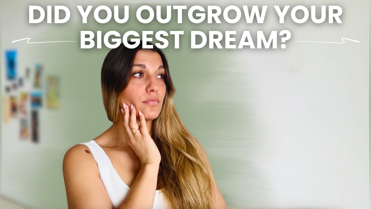 the biggest plot twist of my life - giving up a lifelong plan.