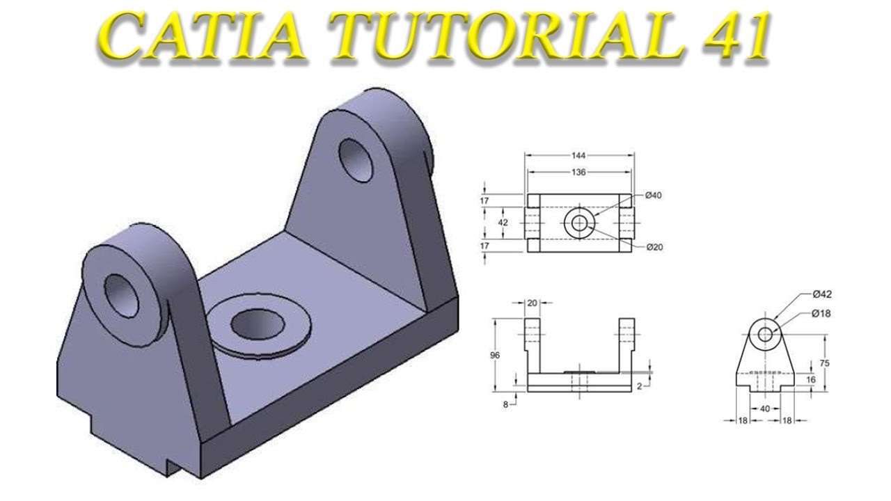 💯 Catia Tutorial # 41 : Machine Block 2 | Editing Features - YouTube