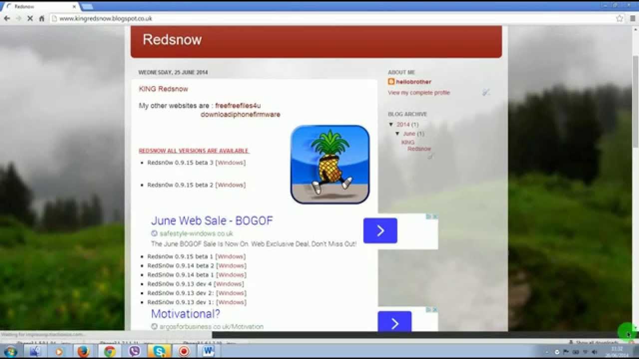 Jailbreak Ipod Touch 6.1.6 Redsnow Download