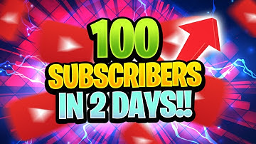 How To Get 100 Subscribers Fast on YouTube in 2021  | YouTube Algorithm Hack 2021
