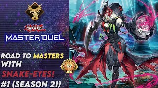 Road to Masters with Snake-Eyes! S27 E1 (Yugioh Master Duel)