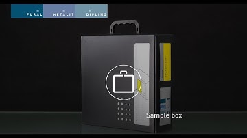 Fural Metalit Dipling Sample box floating ceiling