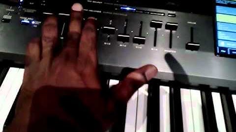 Korg Kronos CX-3 Drawbar Organ Patch