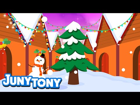 Look out the Window | Christmas Carol | Christmas Songs for Kids | Nursery Rhymes | JunyTony