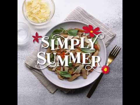 Eggplant and Chorizo Wholemeal Penne - Simply Summer