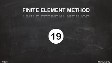 Lecture 19 - 2D FEM (i) ... Mathematical Preliminaries ... Strong Form