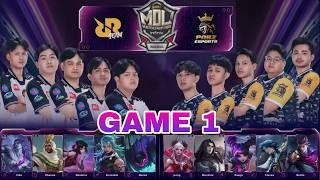 THE FIRST GAME OF THE RRQ GENERATION! RRQ SENA vs PABZ ESPORTS GAME 1 MDL ID S13