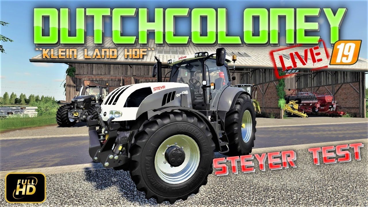 LS19✅LIVE🔴DUTCHCOLONEY⭐️STEYER TESTEN & SILAGE BALLEN⭐️PS4⭐️