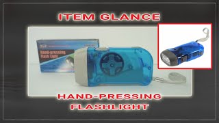 Hand-pressing Flashlight