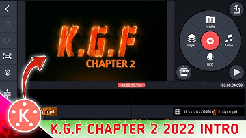 Kgf Chapter 2 intro | How to make kgf intro | kgf chapter 2 | Youtube intro kaise banaye