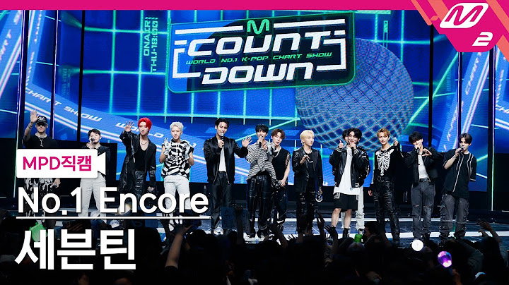 [MPD직캠] 세븐틴 1위 앵콜 직캠 4K 'HOT' (SEVENTEEN FanCam No.1 Encore) | @MCOUNTDOWN_2022.6.2