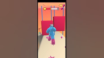 NOOB vs PRO vs HACKER in Blob Runner 3D #bbdd #trending #asmr #gameplay #walkthrough #bhyf(5)