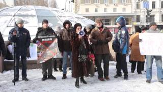 Kijevas: protestas prieš Maidano kovotojus