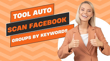 Tool Auto Scan Facebook Groups By Keywords 2025 | Scrape Facebook Group Data