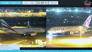 🔴 MEGA NIGHT Plane Spotting til curfew @ Sydney Airport - The evening haul w/Kurt + ATC!🔴