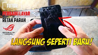 Ternyata Mudah! Begini Cara Perbaiki Layar HP Retak Parah