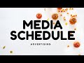 Media Schedule in Advertising | Study Materials
