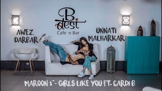 Download lagu Maroon 5 - 'GIRLS LIKE YOU' ft. Cardi B | Awez Darbar x Unnati Malharkar