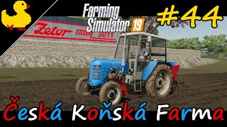 Balíky slámy - Farming Simulator 19 CZ #44