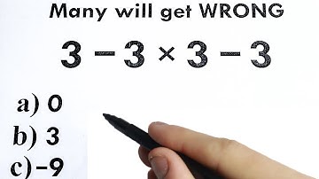 BE CAREFUL! Many will do this WRONG! Order of Operations Problem