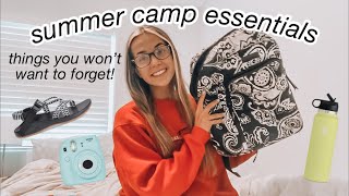 summer camp essentials! | things you NEED for camp
