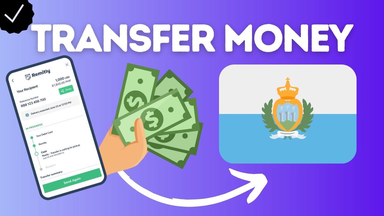 How to transfer money online to San Marino? - YouTube