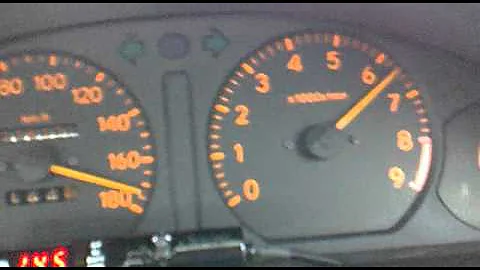 4age blacktop 6 speed (stock) - 0-200km/h