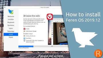 How to install Feren OS 2019.12.