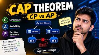 CAP Theorem Explained with Real-World Examples | Consistency vs Availability | System Design