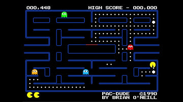 Pac-Dude for the TRS-80 CoCo