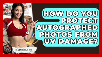 How Do You Protect Autographed Photos From UV Damage? - The Memorabilia Zone