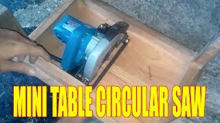 Cara Membuat Meja Mini Gergaji Belah ( Mini Table Circular Saw )