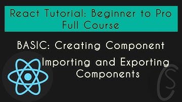 Importing and Exporting Components | React Tutorial: Beginner to Pro | Full Course