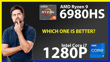 AMD Ryzen 9 6980HS vs INTEL Core i7 1280P Technical Comparison