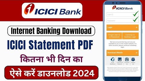 ICICI Net Banking Statement Download | ICICI Bank Ka Statement Download Kare | New Process 2024