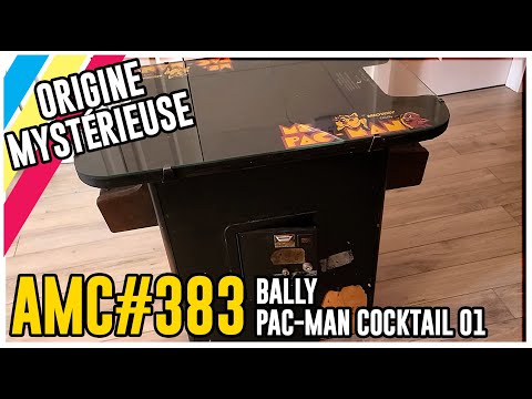 Restauration d'un borne d'arcade cocktail Pac-Man de Bally 01