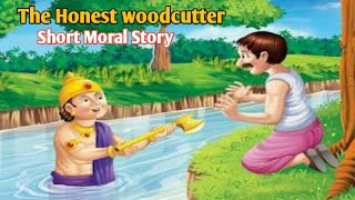 The Honest woodcutter Story || Moral  Story || English stories For kids