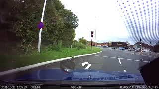 Wraxall Road Throughabout From Cadbury Heath To Warmley