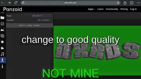 How to get a panzoid watermark - NOT MINE - credits to nxrds - tut