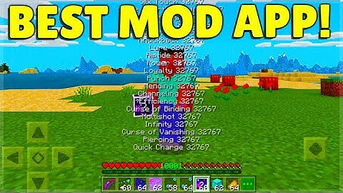 YOU CAN MOD Minecraft With This App! SECRET ITEMS! - The Best Modding Apps