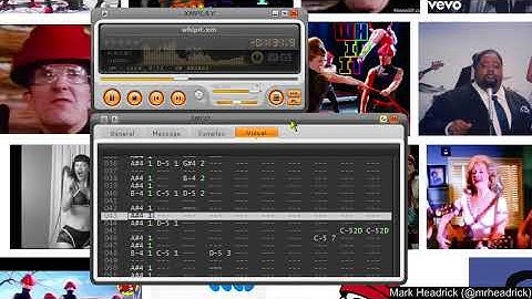 "Whip It" MOD File Played in XMPlay
