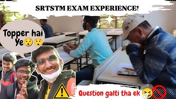 Srinivas Ramanujan Talent Search Exam 2022 🔥| SRTSTM Exam Results 😕?? Exam Vlog 😱🔥| TSTMS