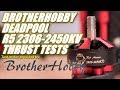 BrotherHobby R5 2306-2450KV "DEADPOOL" Thrust Tests -Good Balance of Power & Efficiency!