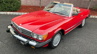 1988 Mercedes-Benz 560Sl Signal Red Over Beige Leather 59K Miles Coming Soon To Bringatrailer 9923
