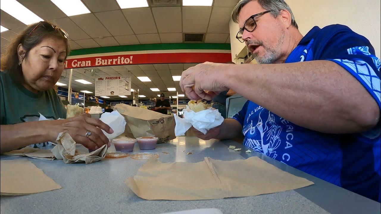 Pancho's Cocina, Breakfast Burrito Booth, Bacon Potato & Egg, Machaca